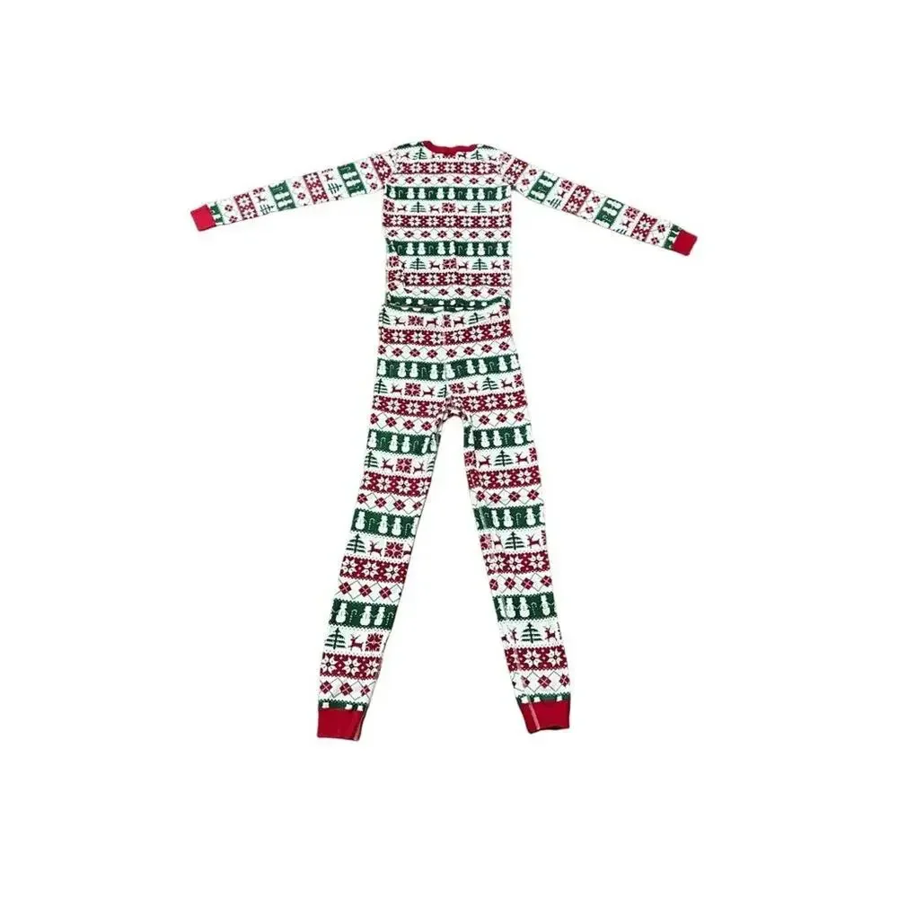 Hanna Andersson Fair Isle Holiday Pajama Set Unisex Kids 160 / 14
